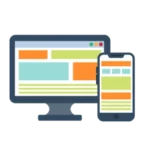 Responsive layout adapting to multiple devices with accessible interface elements